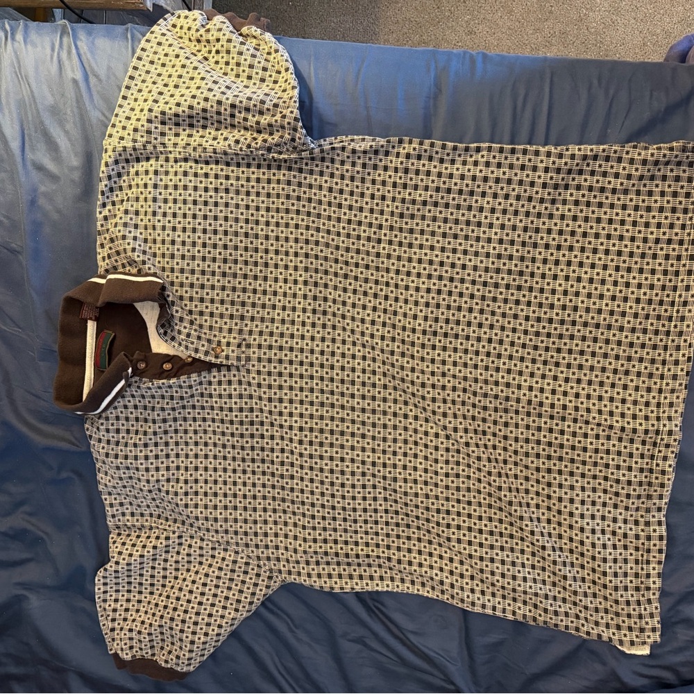 Cougar Brown and Cream Striped Garment